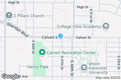 Map image of the property - 4643 Calvert St