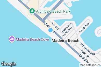 Map image of the property - 14800 Gulf Blvd