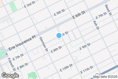 Map image of the property - 351 E 7th St
