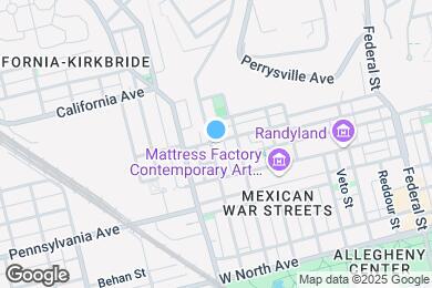 Map image of the property - 1534 Buena Vista St