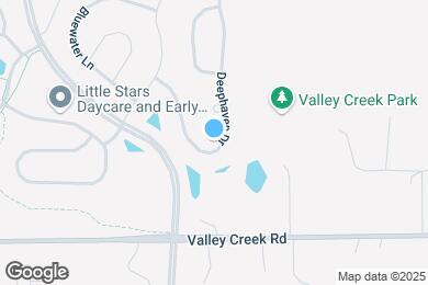 Map image of the property - 1730 Deephaven Dr