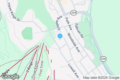 Map image of the property - 1485 Empire Ave