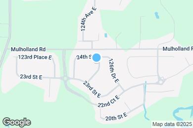 Map image of the property - 2337 125th Dr E