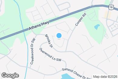 Map image of the property - 1386 Cooper Gayle Dr