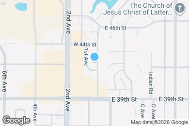 Map image of the property - 4202 Central Ave