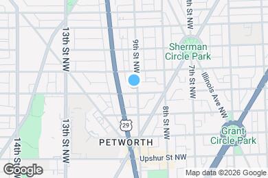 Map image of the property - 901 Allison St NW