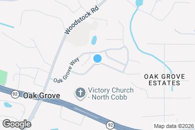 Map image of the property - 136 Oak Grove Pl
