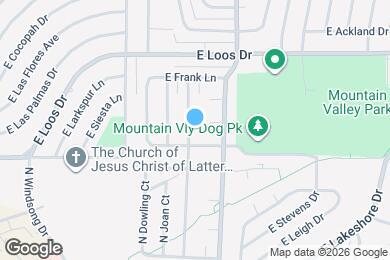 Map image of the property - 4035 N Robin Dr