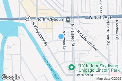 Map image of the property - 846 W Blackhawk St