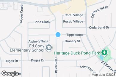 Map image of the property - 906 Fillmore Dr