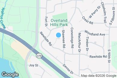 Map image of the property - 1101 Marshall Cir