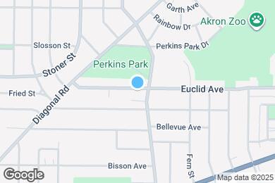 Map image of the property - 718 Euclid Ave