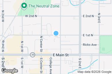 Map image of the property - 76 E 1st N