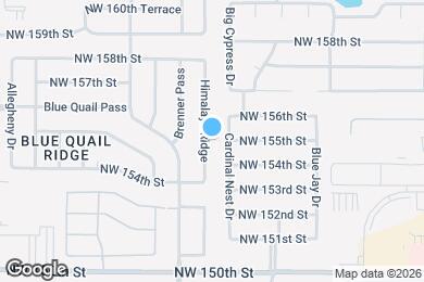 Map image of the property - 15608 Himalaya Ridge