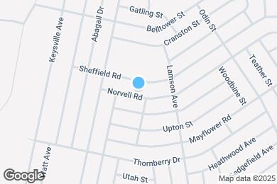 Map image of the property - 10439 Norvell Rd