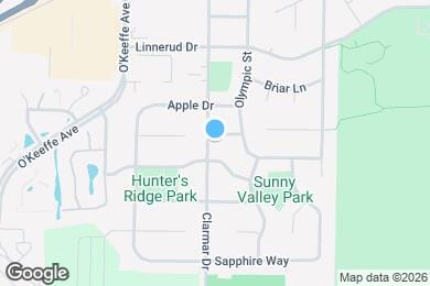 Map image of the property - 1623 Echo Dr