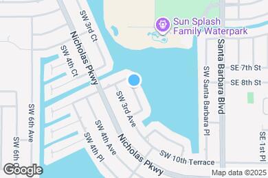 Map image of the property - 933 SE 26th Terrace