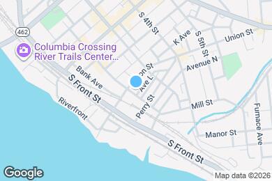 Map image of the property - 211 S 2nd St