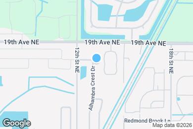 Map image of the property - 1615 Alhambra Crest Dr