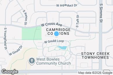 Map image of the property - 12158 W Dorado Pl