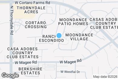 Map image of the property - 8161 N Midnight Way