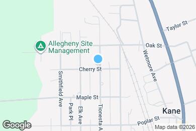 Map image of the property - 607 N Tionesta Ave