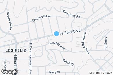 Map image of the property - 4112 Los Feliz Blvd