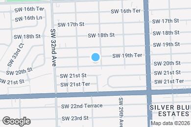 Map image of the property - 3025 SW 20th St
