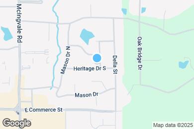 Map image of the property - 1302 Heritage Dr S