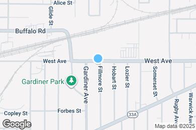 Map image of the property - 441 West Ave