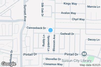 Map image of the property - 831 Spoonbill Ln