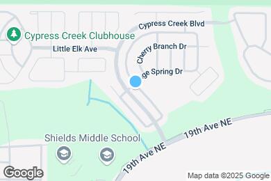 Map image of the property - 15507 Long Cypress Dr