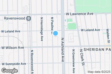 Map image of the property - 4635 N Paulina St