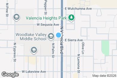 Map image of the property - 505 N Valencia Blvd