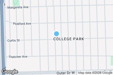 Map image of the property - 18202 Biltmore St