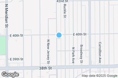 Map image of the property - 3945 Central Ave