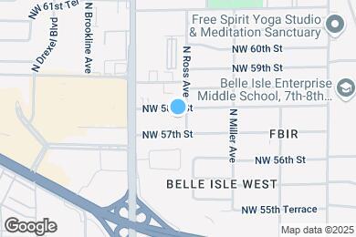 Map image of the property - 2804 NW 58th St