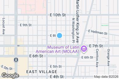 Map image of the property - 740 Lime Ave