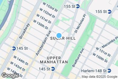 Map image of the property - 441 Convent Ave