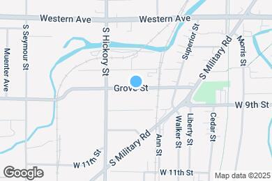 Map image of the property - 360 Grove St