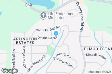 Map image of the property - 2349 Omaha Rd SW