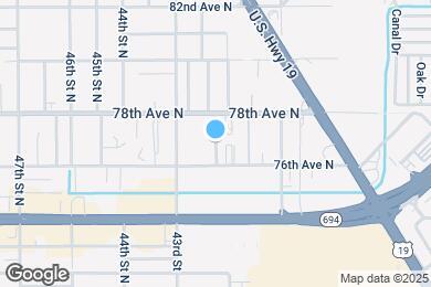 Map image of the property - 4150 78th Ave N
