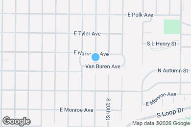 Map image of the property - 1900 Van Buren Ave