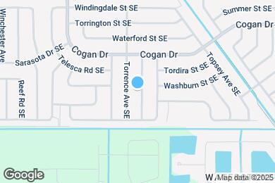 Map image of the property - 3256 Warsaw Ave SE
