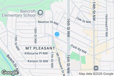 Map image of the property - 1673 Park Rd NW
