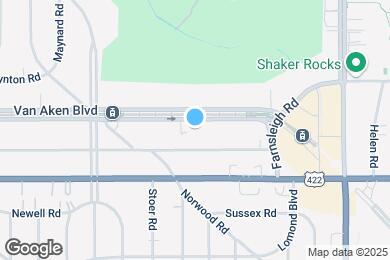 Map image of the property - 19436 Van Aken Blvd