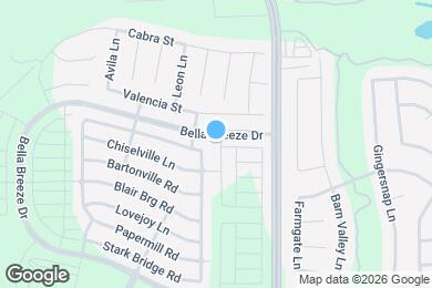 Map image of the property - 1100 Victorian St