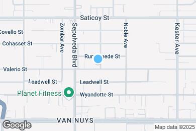 Map image of the property - 15203 Valerio St
