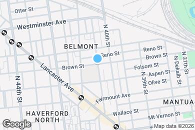 Map image of the property - 801 N Preston St