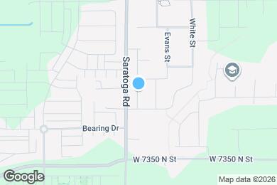 Map image of the property - 322 N Broadway Dr